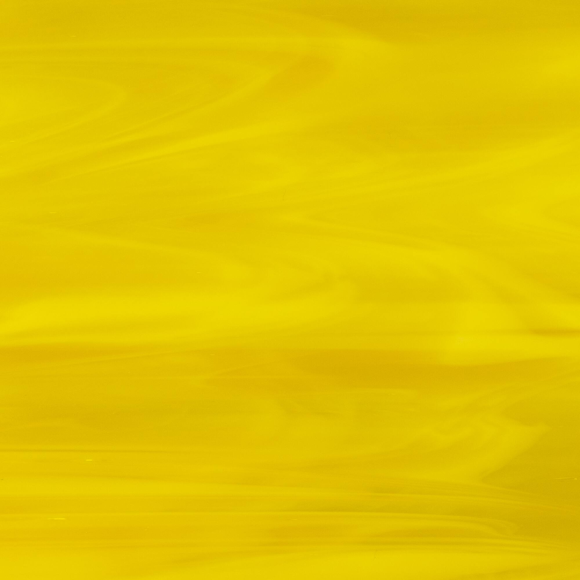 12" Yellow /White Wispy Fusible Stained Glass Sheet